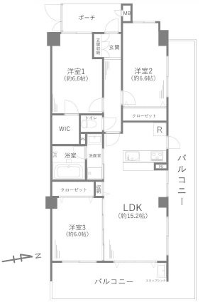 リステージ本郷台プリズムガーデン 間取図・土地図