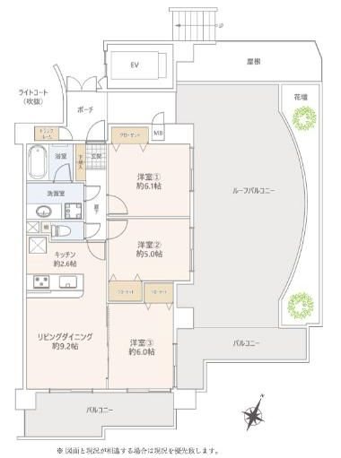 ロアーブル・ガーデン橋本 間取図・土地図