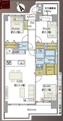 ライオンズマンション幕張第３ 間取図・土地図
