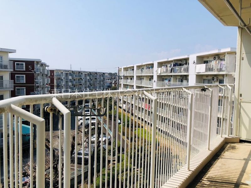 あやせグリーンハイツ 現地写真（バルコニー）