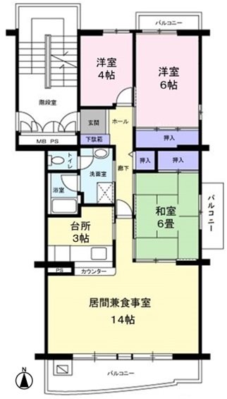 赤見台エステート 間取図・土地図