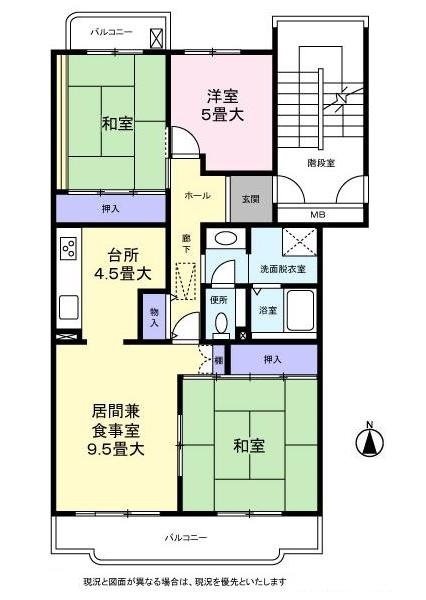 ベリアス西六番街 間取図・土地図