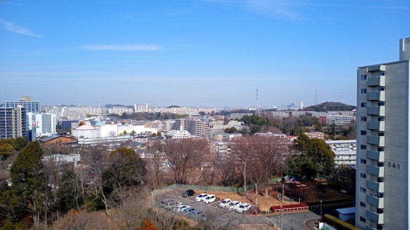落合団地3-4 眺望写真