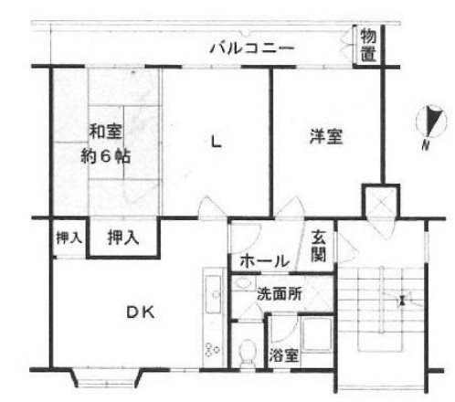厚木毛利台ハイツ 間取図・土地図