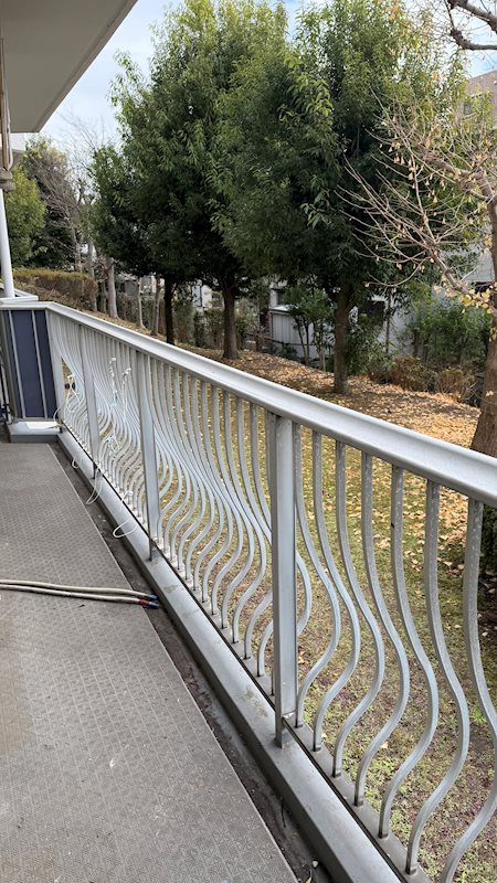厚木そりだハイツ 現地写真（バルコニー）
