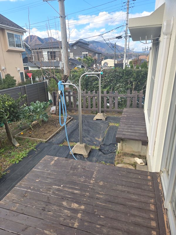 鳶尾テラスハウス 現地写真（庭）