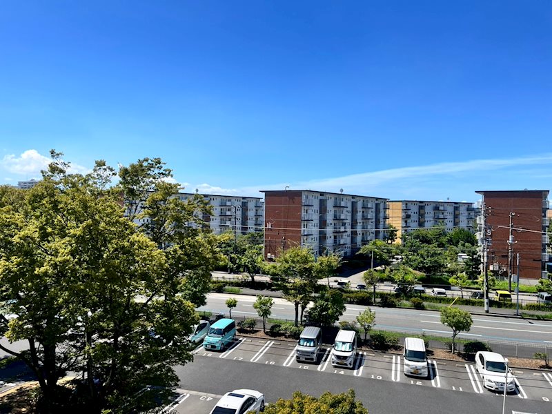 稲毛高浜北住宅 眺望写真