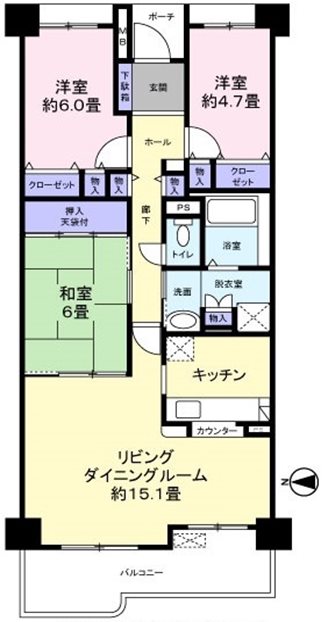 東鷲宮ウエストハイツ 間取図・土地図