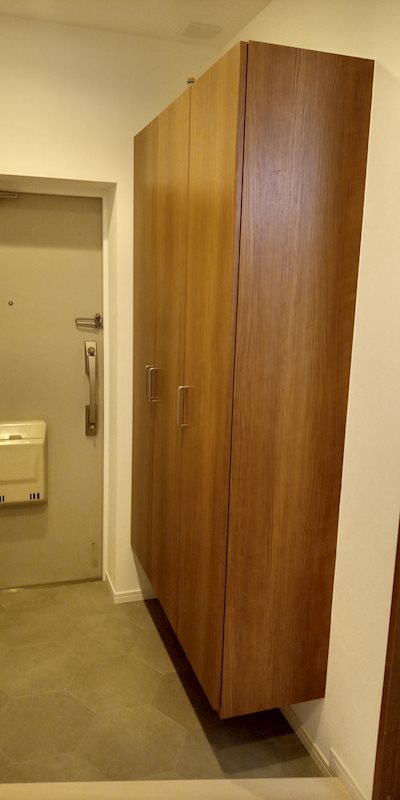 西三田団地3街区3号棟 現地写真（玄関）