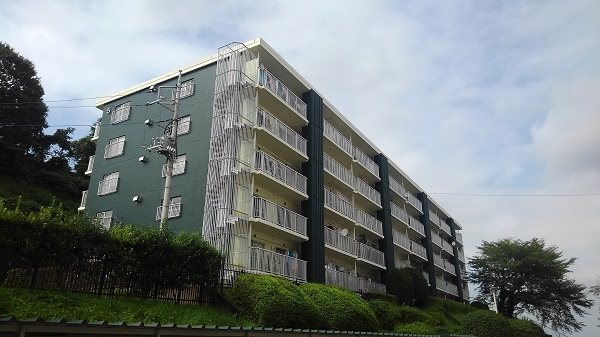 厚木毛利台ハイツ五号棟 現地写真
