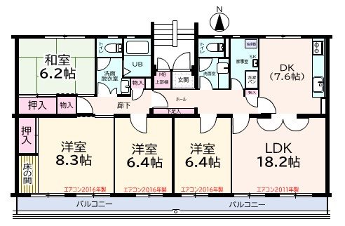堀込第２住宅 間取図・土地図