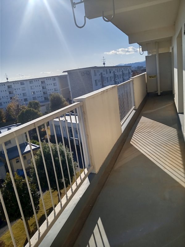 北坂戸第二住宅 現地写真（バルコニー）