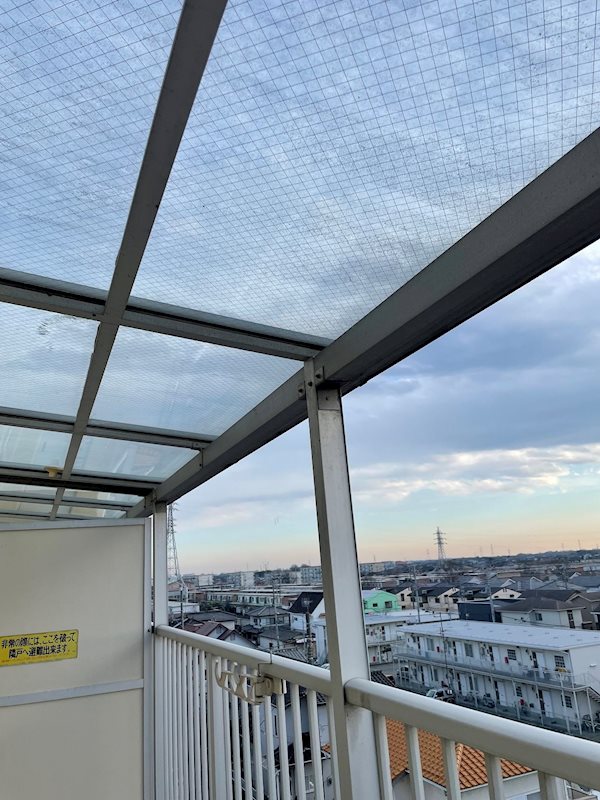 サンセレクト吹上 現地写真（バルコニー）