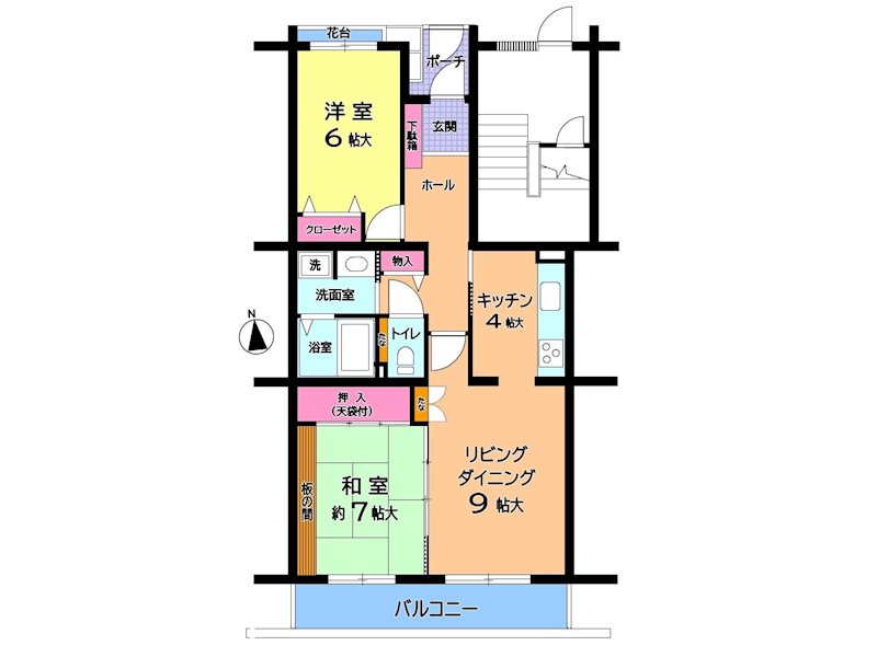 アバンドーネ原5番街 間取図・土地図