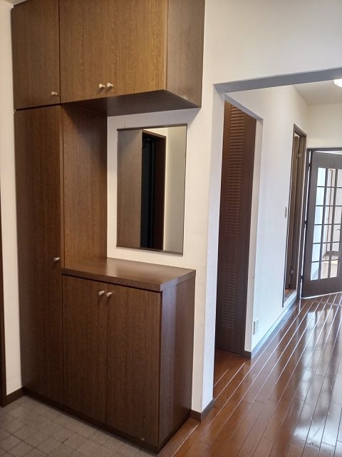 入間扇町屋団地 現地写真（玄関）