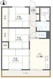八王子狭間住宅1号棟 間取図・土地図
