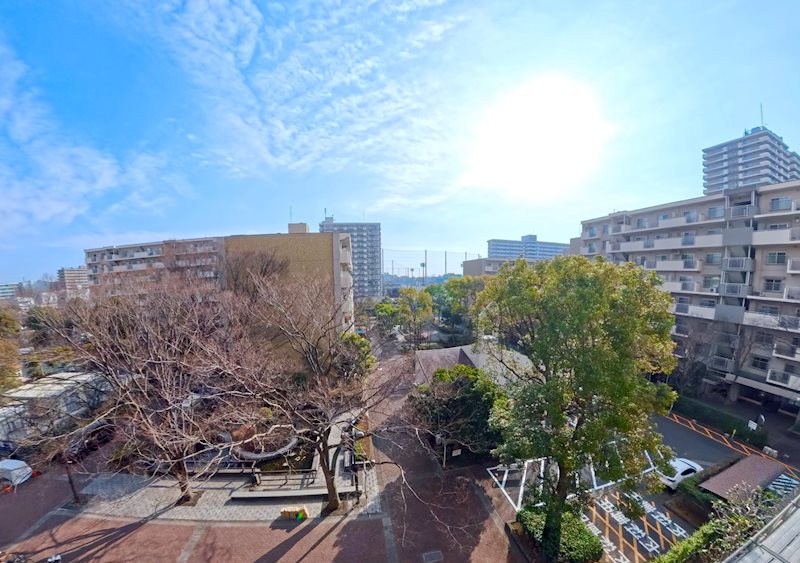 清新北ハイツ5号棟 眺望写真