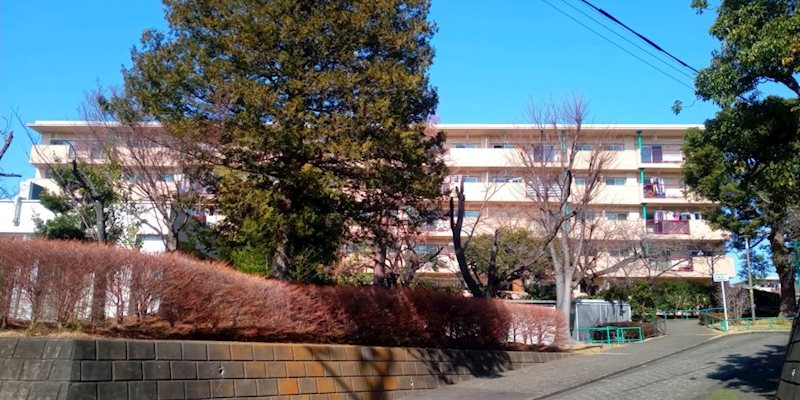 鶴川6丁目団地  現地写真