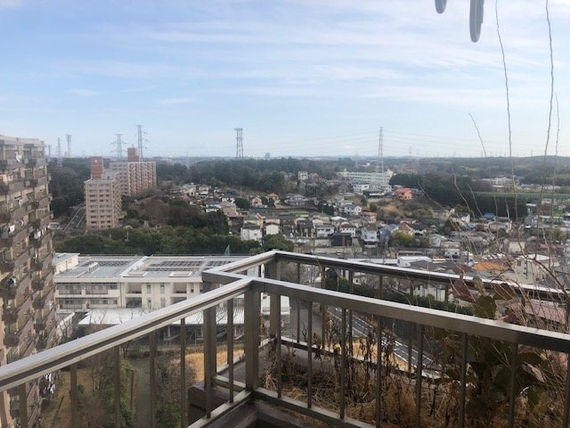若葉台団地 現地写真（バルコニー）