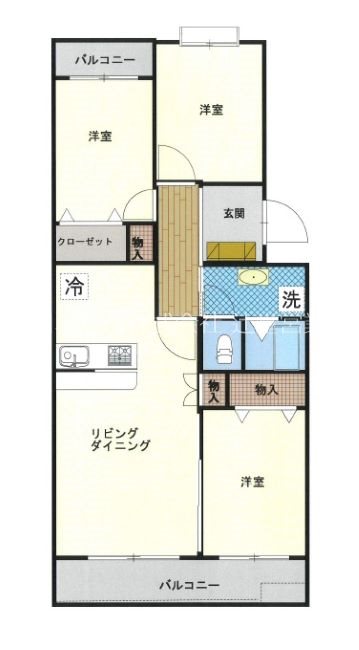 湘南高浜台ハイツ 間取図・土地図