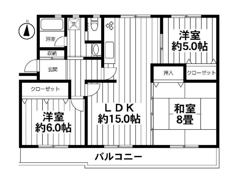 高幡台団地   間取図・土地図