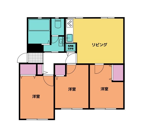 神奈川県横浜市緑区長津田１丁目 間取図・土地図