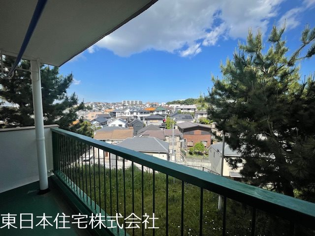 笹下台団地第1-13号棟 現地写真（バルコニー）