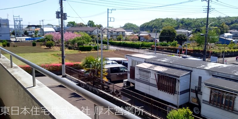 厚木市下荻野診療所兼住宅 現地写真（バルコニー）