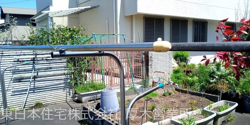 厚木市下荻野診療所兼住宅 現地写真（庭）