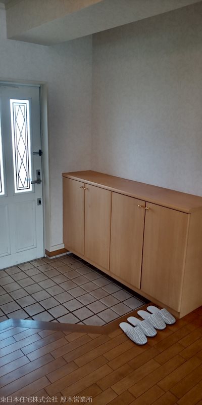 厚木市下荻野診療所兼住宅 現地写真（玄関）