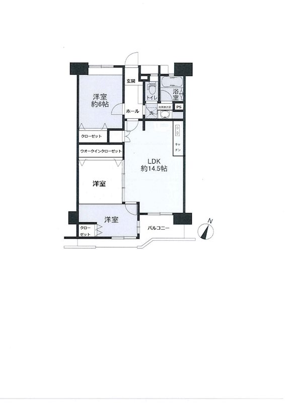 野庭団地 間取図・土地図