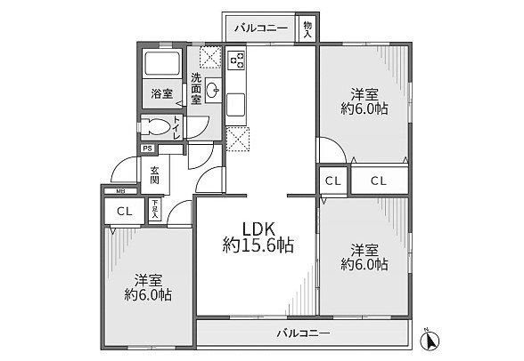 湘南小糸第一住宅 間取図・土地図