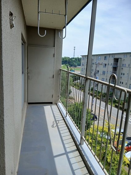新狭山ハイツ 現地写真（バルコニー）