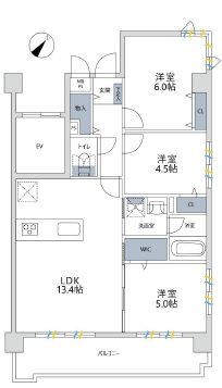 洋光台三和プラザⅡ 間取図・土地図