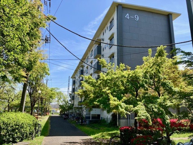 新栄町団地 現地写真