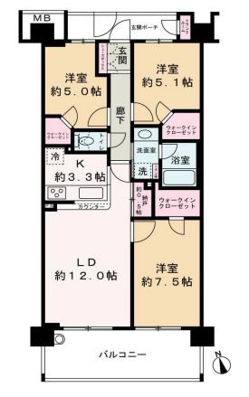 ゼロワンシティ・ウエスタ 間取図・土地図