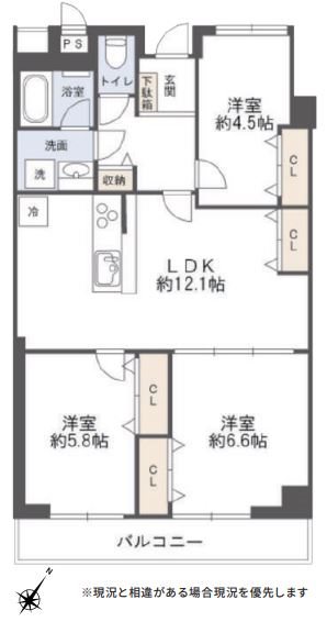 南浦和アーバンライフ 間取図・土地図
