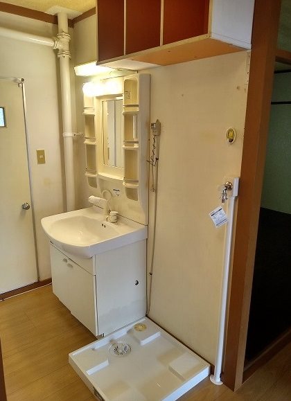 村上団地2街区 内観写真（洗面台・洗面所）