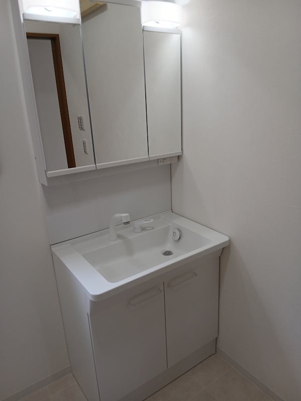 柏市柏中古戸建  内観写真（洗面台・洗面所）