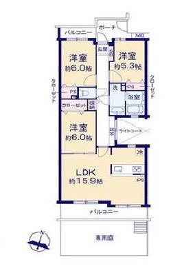 新柏ガーデニア東の街壱番館 間取図・土地図