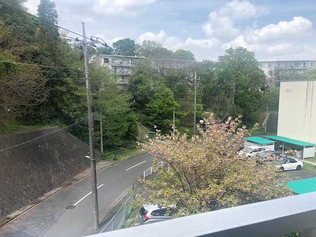 竹山団地 現地写真（バルコニー）