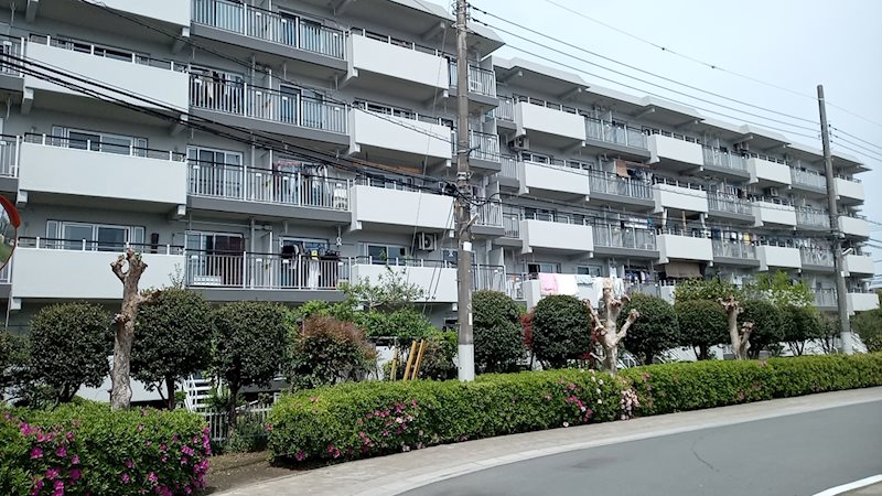 かわつる三芳野団地 現地写真