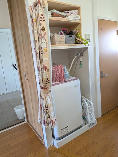 新栄町団地 内観写真（洗面台・洗面所）