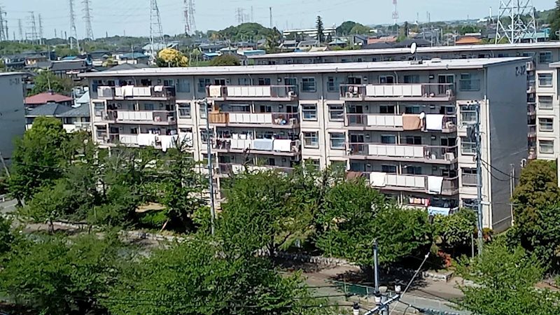 東坂戸団地 現地写真