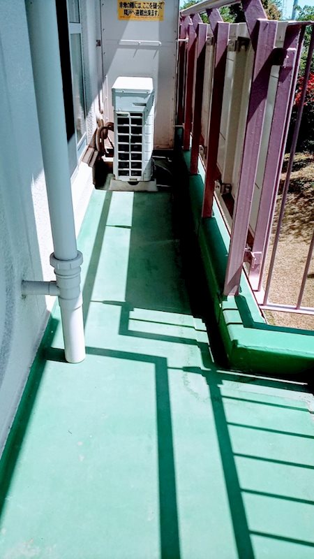 東坂戸団地 現地写真（バルコニー）