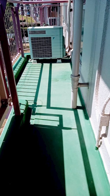 東坂戸団地 現地写真（バルコニー）