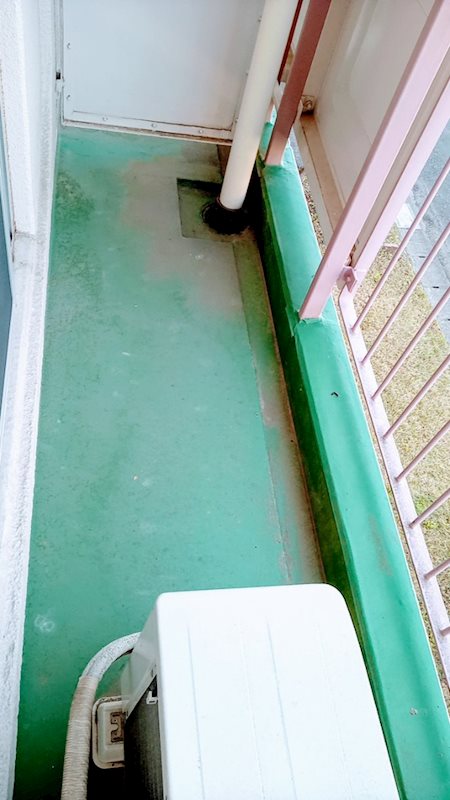 東坂戸団地 現地写真（バルコニー）