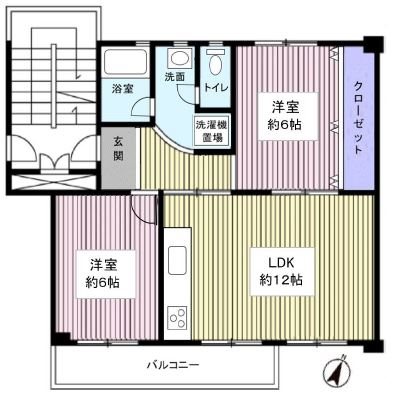 みさと団地（12街区） 間取図・土地図