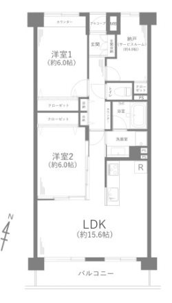 プライムコート磯子屛風ヶ浦 間取図・土地図