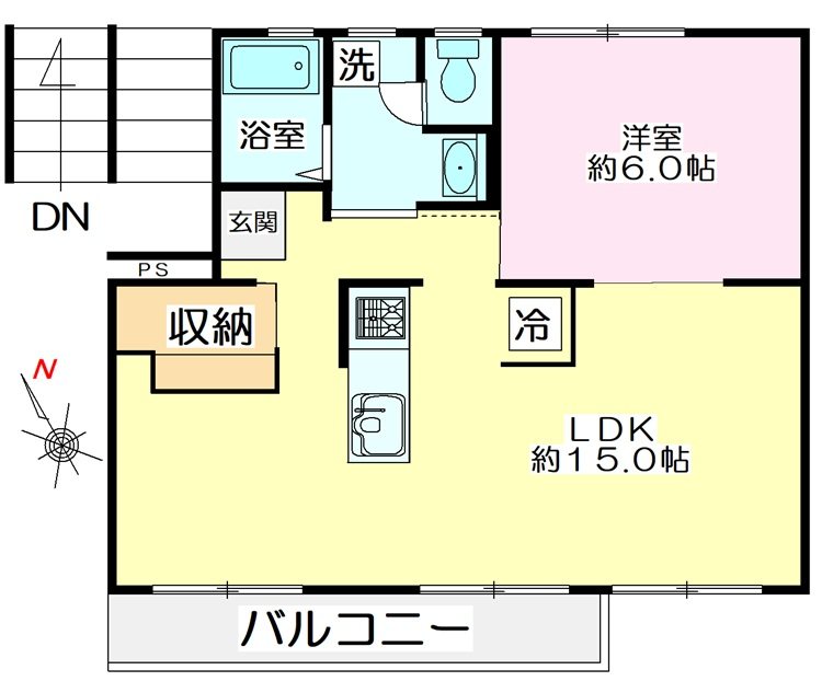 滝山団地3街区 間取図・土地図